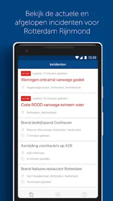 Rijnmondveilig android App screenshot 2